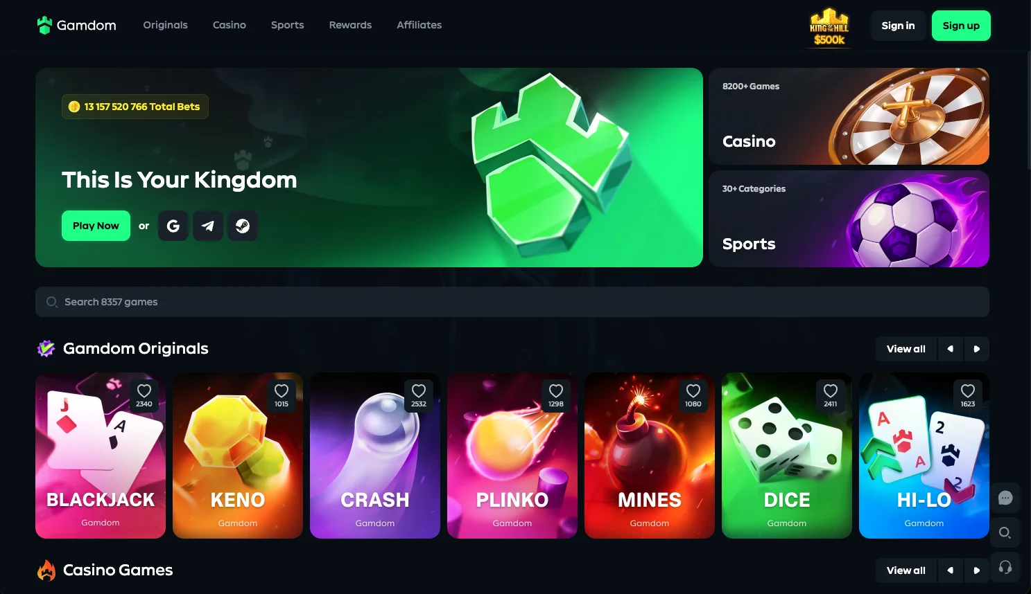 Gamdom Casino