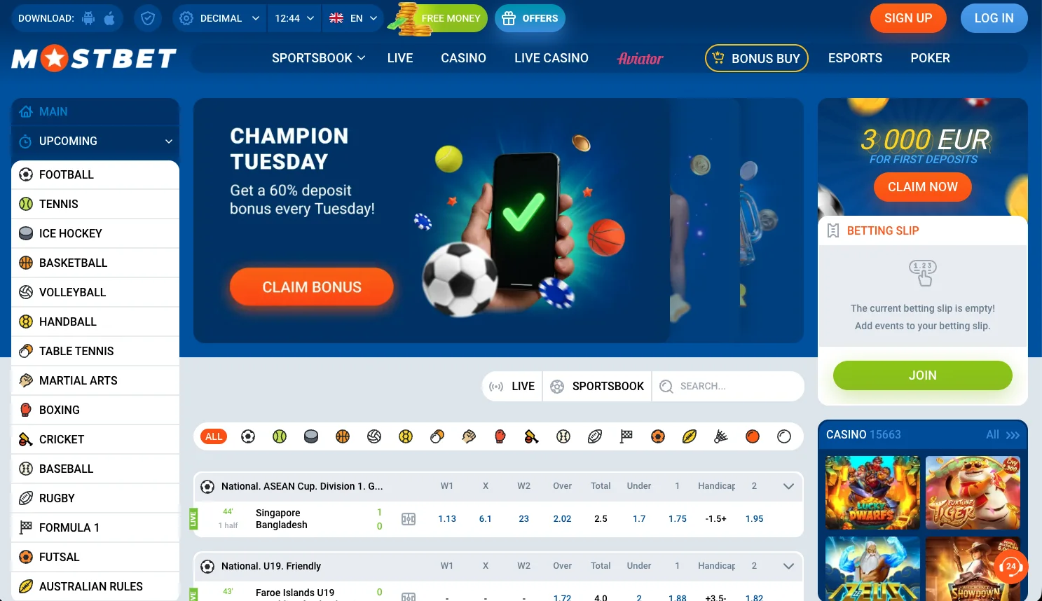 Mostbet Casino