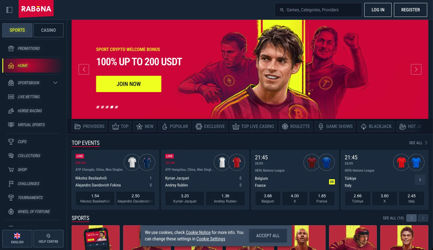 Rabona Casino