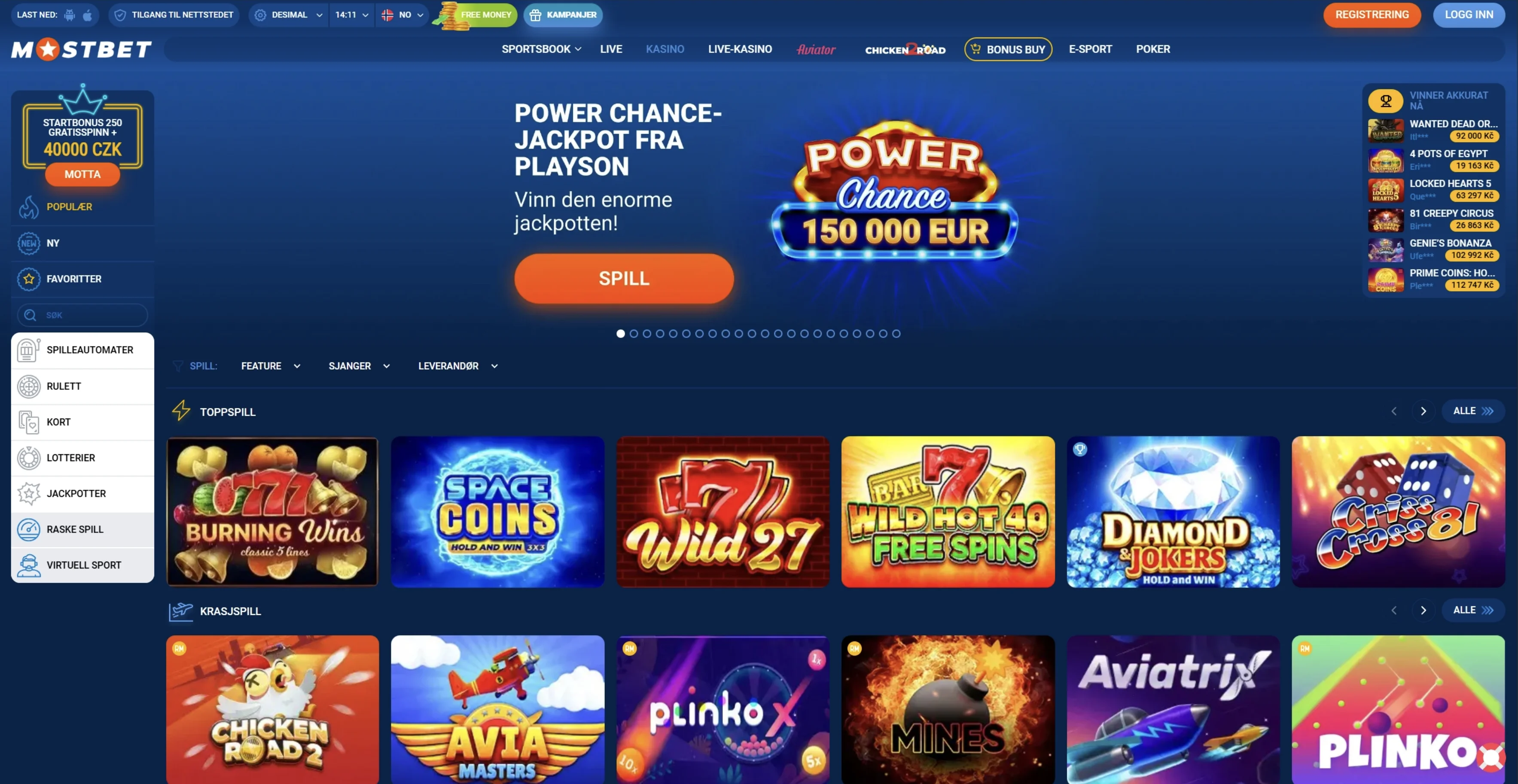 Mostbet Casino