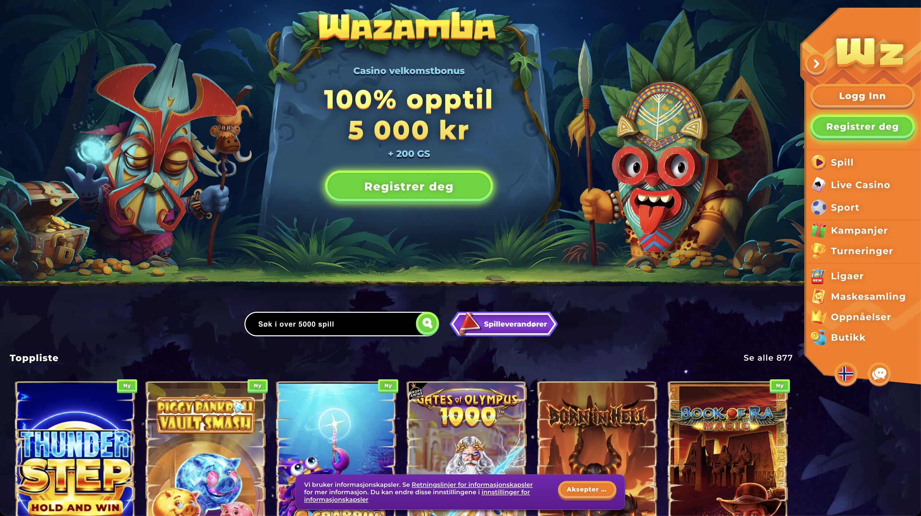 Wazamba Casino