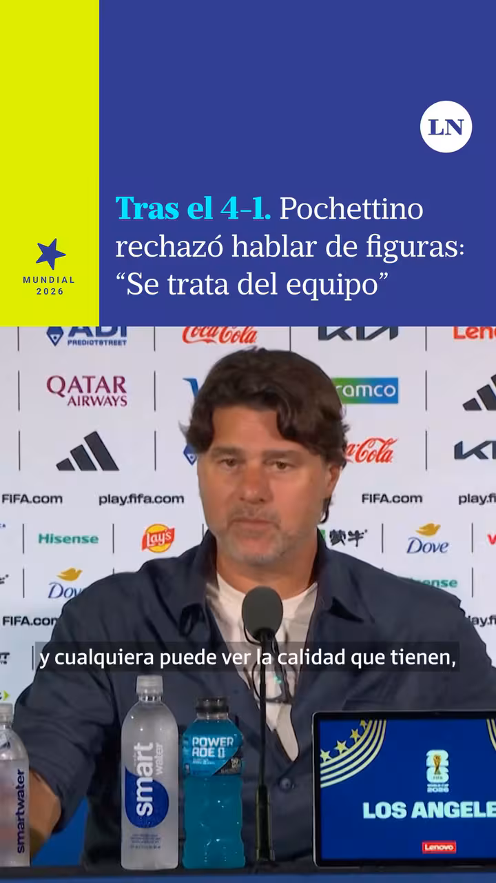 En la conferencia de prensa trás el 4-1, Pochettino rechazó hablar de figuras: «Se trata del equipo»